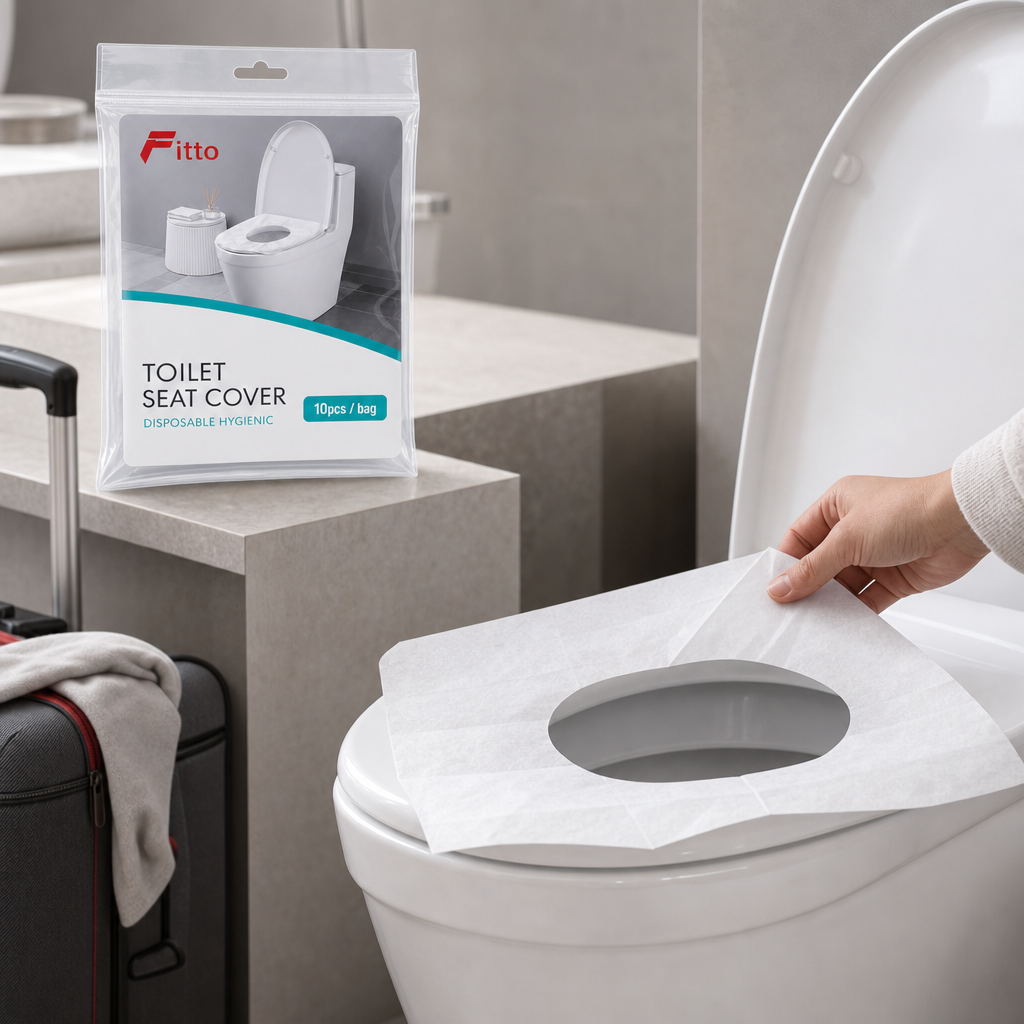144 Pieces Disposable Toilet Seat Covers (10 Pack)