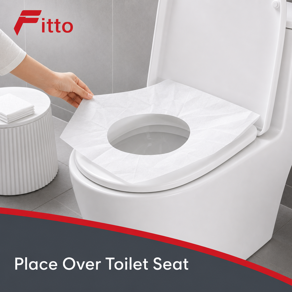144 Pieces Disposable Toilet Seat Covers (10 Pack)