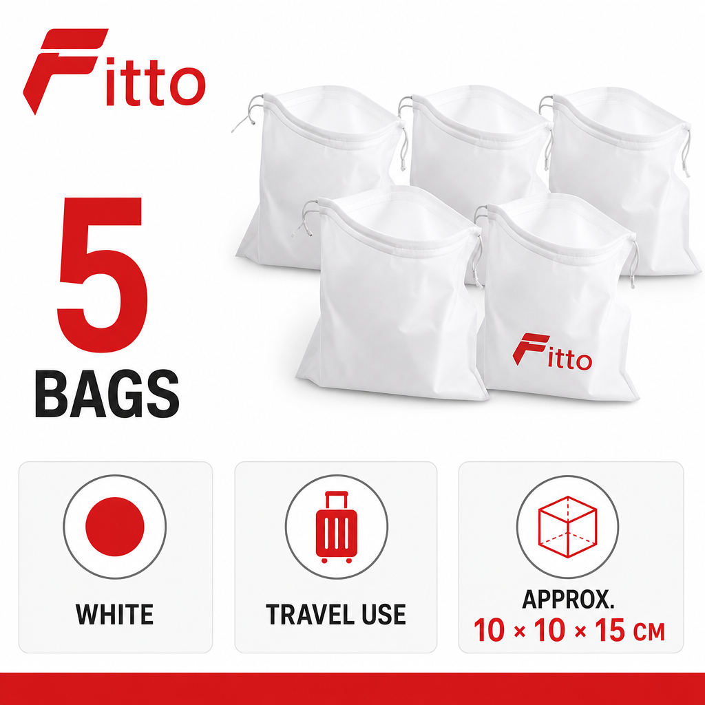 96 Pieces White Travel Vomit Bags (5 Pack – Drawstring Closure for Travel Use)