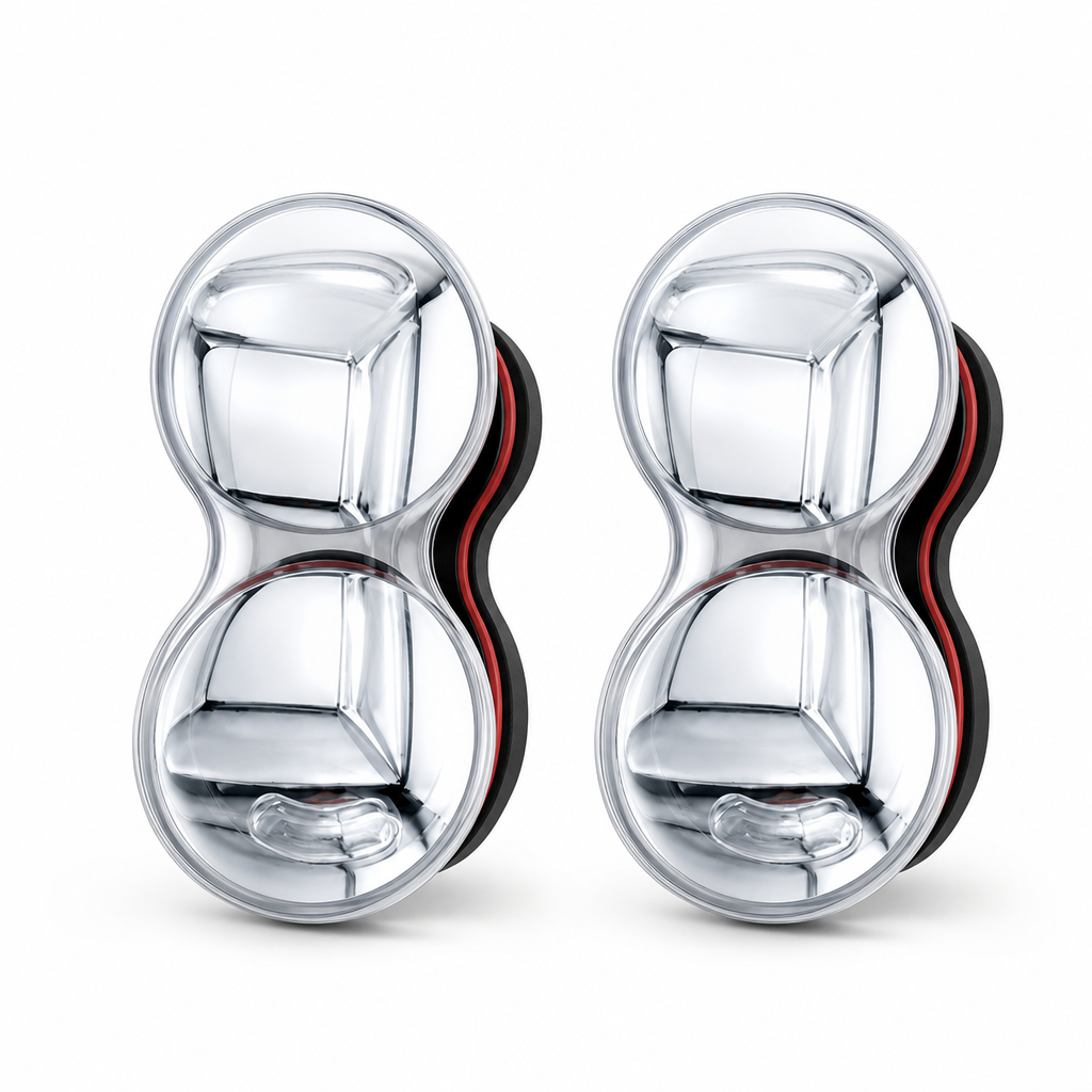 96 Pieces Round Car Blind Spot Mirrors (Adjustable Angle – Stick-On – 2 Pack)