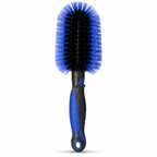 96 Pieces Blue and Black Car Tyre Brushes (Wheel Cleaning Brush for Vehicle Care)