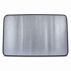 96 Pieces Silver Car Windshield Sun Shades (130 x 60 cm – Foldable Reflective Front Glass Cover)