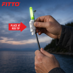 120 Pieces Green Fishing Rod Tips (Compact LED Indicator for Angling)