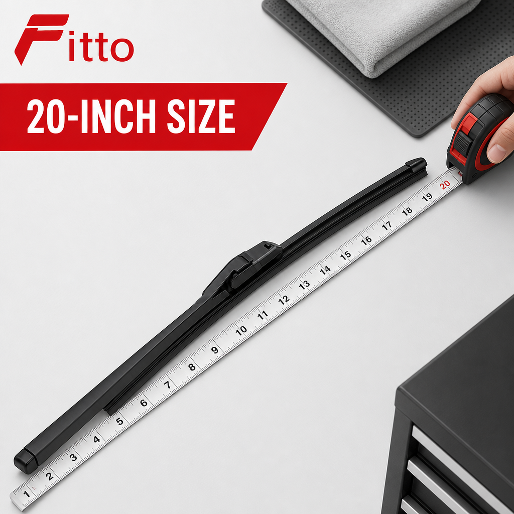 120 Pieces Soft Car Wipers (Black – 20 Inch)