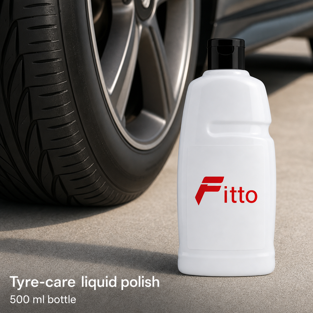 96 Pieces Tyre Shine Liquid Polish Bottles (500ml – For Car Tyres)