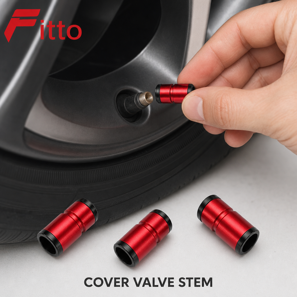 120 Pieces Car Tyre Valve Covers (4 Pieces – Vehicle Wheel Accessories)