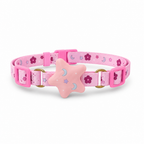 120 Pieces Adjustable Pet Collars (Pink)