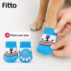 120 Pieces Non-Slip Pet Socks (1 Pair – Paw Coverings for Dogs and Cats)