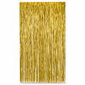 144 Pieces Gold Foil Fringe Curtains (Party Backdrop Decoration)