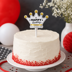 144 Pieces Crown Birthday Cake Candles