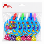 144 Pieces Party Blowout Packs (6 Birthday Celebration Noisemakers per Pack)
