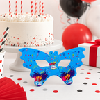 240 Pieces Blue Butterfly Birthday Party Masks