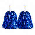 240 Pieces Blue Cheerleading Pom Poms (1 Pair for Dance Routines – Performances and Spirit Events)