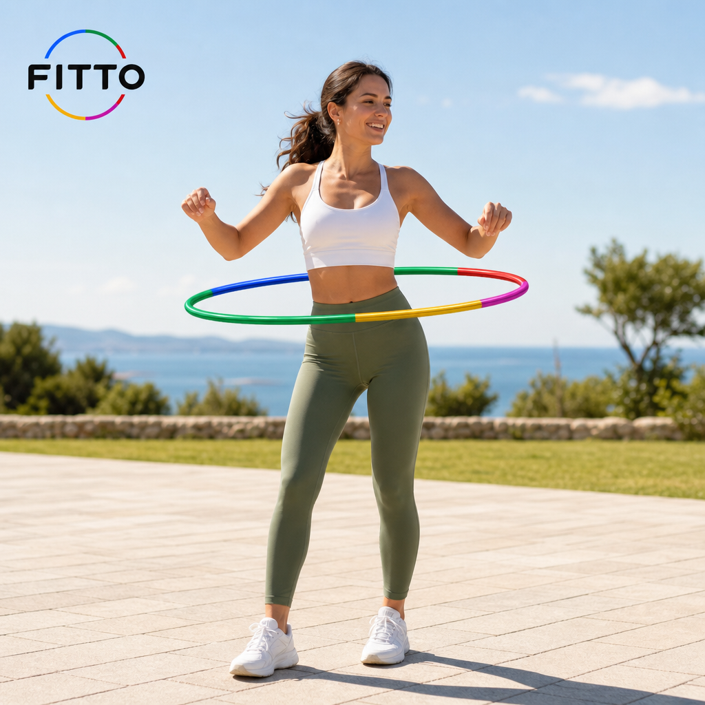 144 Pieces Hula Hoop Single Exercise Rings for Fitness Practice