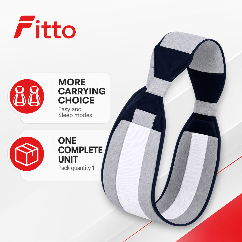96 Pieces Multi-Position Carriers with Easy and Sleep Modes for Caregivers (Upright and Reclined Carry Positions)