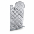144 Pieces Silver Quilted Oven Gloves (34 cm – Kitchen Mitt for Baking and Cookware Handling)