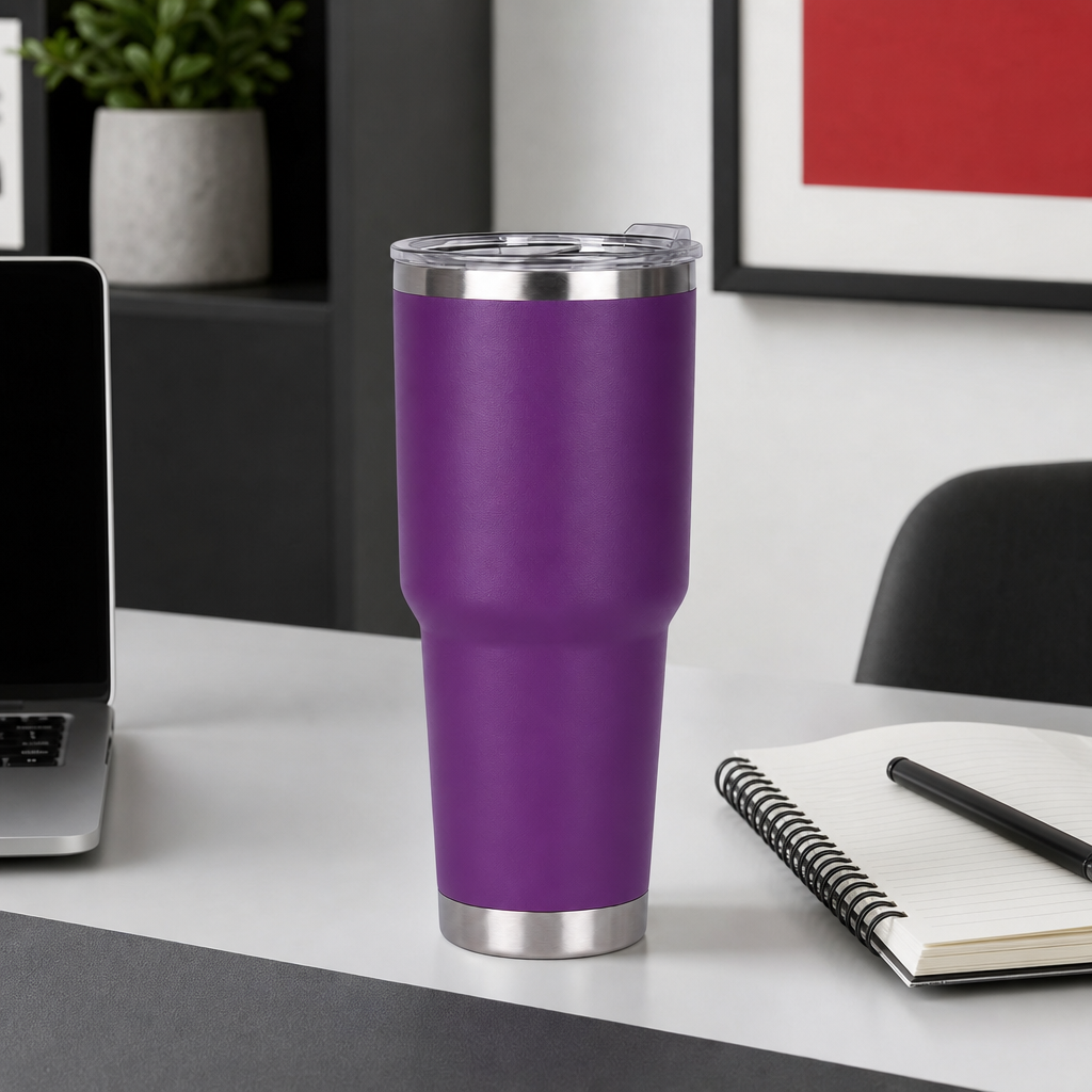 96 Pieces Stainless Steel Insulated Tumblers With Lid (Assorted Colors)