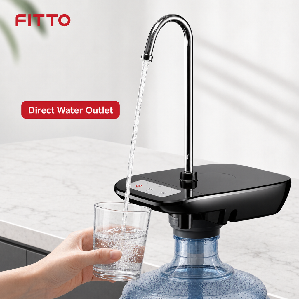 96 Pieces Electric Water Dispenser Pumps with Gooseneck Spout (Black)