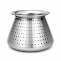 48 Pieces Stainless Steel Rice Washing Colander Pots (Perforated Rinsing Strainer – Assorted Size)