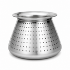 48 Pieces Stainless Steel Rice Washing Colander Pots (Perforated Rinsing Strainer – Assorted Size)