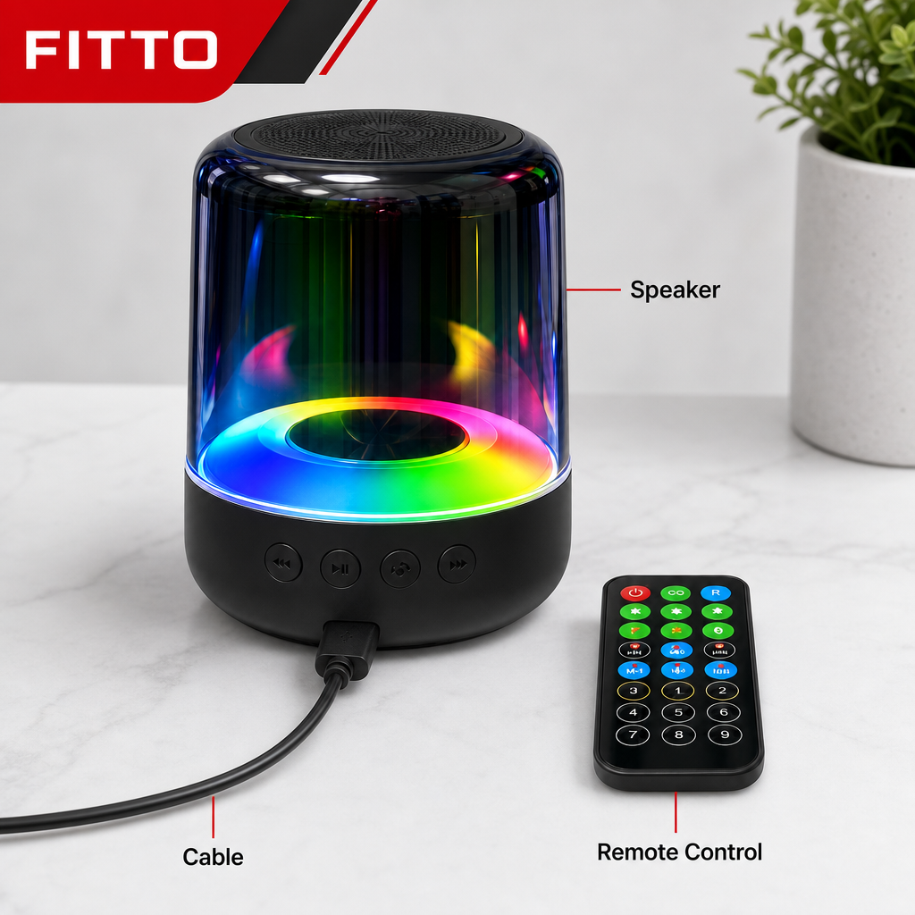 60 Pieces Quran Bluetooth Speakers with Remote Control (Portable Audio Unit – Assorted Colors – 1 Set)