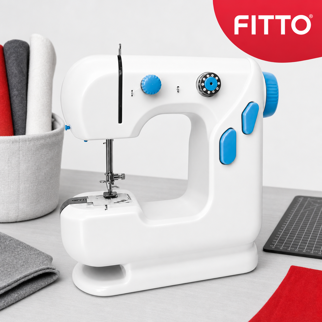 48 Pieces Mini Electric Sewing Machines (WhiteCompact Sewing Appliance for Home Craft Projects)