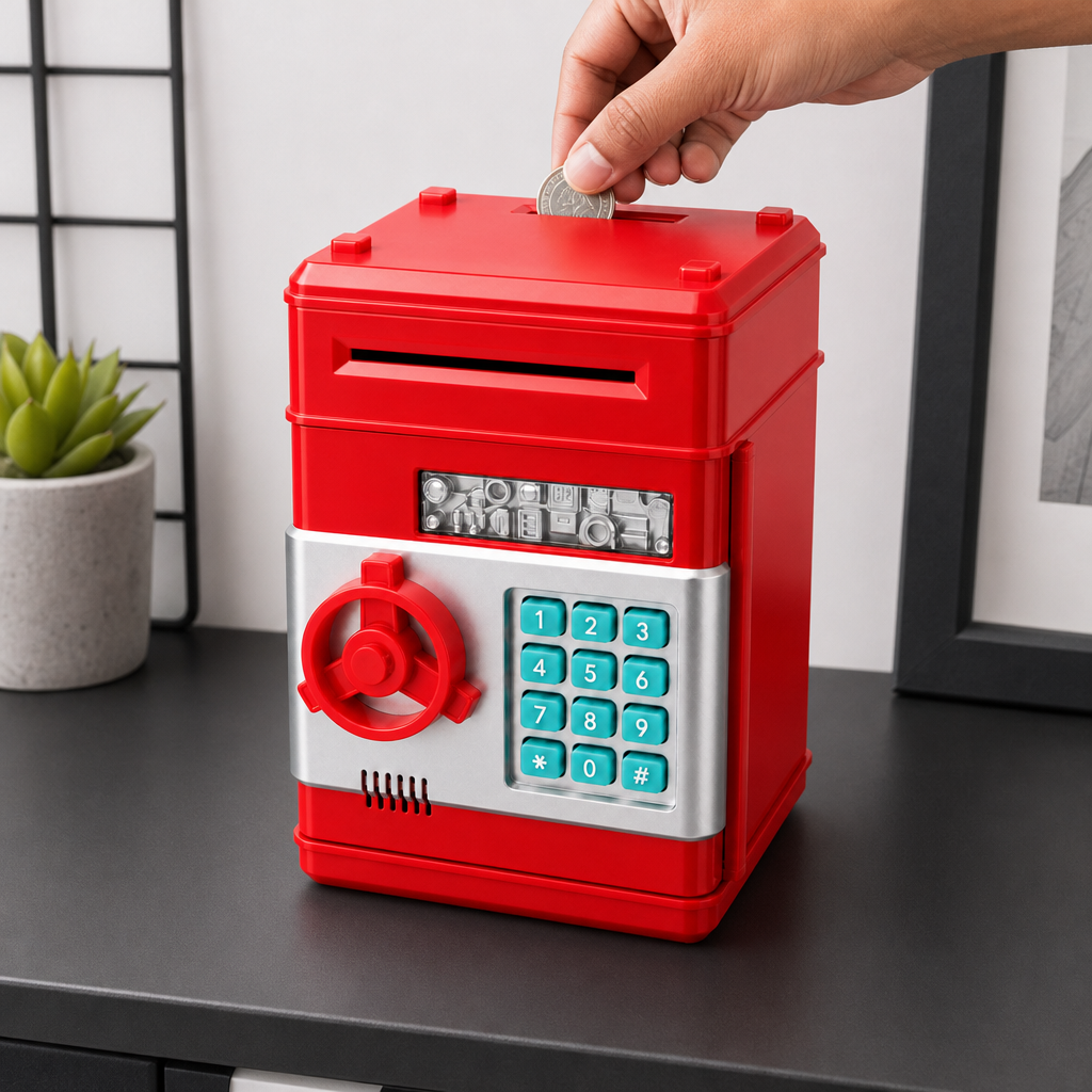 72 Pieces Electronic ATM Money Boxes (Assorted Colors – Coin and Note Saving Container)