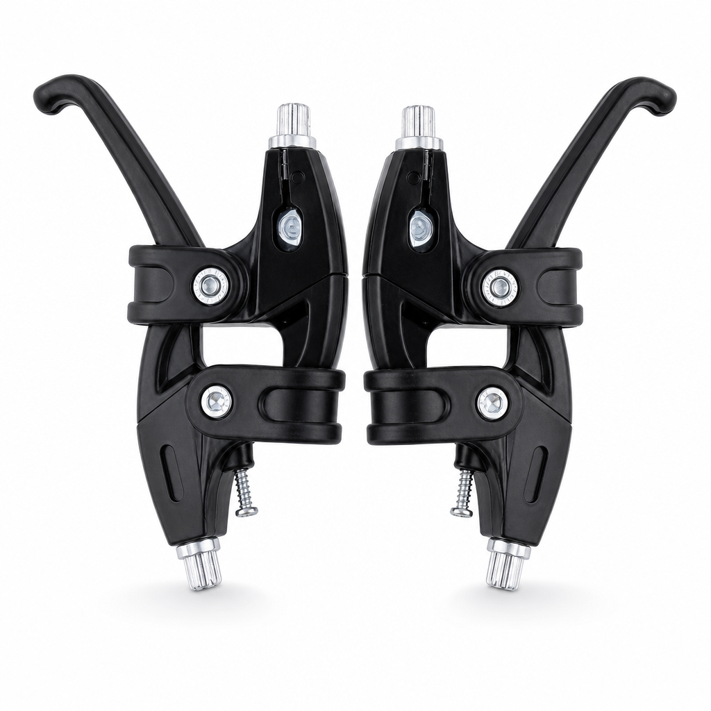 120 Pieces Black Bicycle Brake Lever Sets (1 Pair – Replacement Hand Levers with Visible Adjustment Barrels)