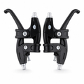 120 Pieces Black Bicycle Brake Lever Sets (1 Pair – Replacement Hand Levers with Visible Adjustment Barrels)