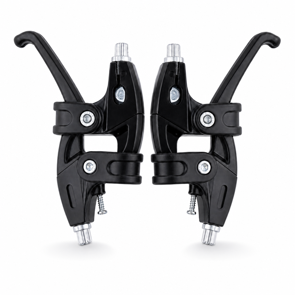 120 Pieces Black Bicycle Brake Lever Sets (1 Pair – Replacement Hand Levers with Visible Adjustment Barrels)