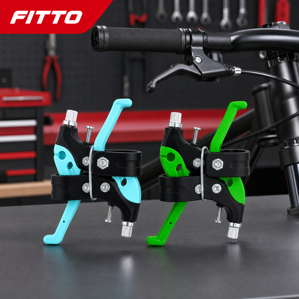 120 Pieces Bicycle Brake Lever Sets (Assorted Colors – 1 Pair – 18 cm)
