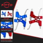 96 Pieces Metal Bicycle Brake Lever Sets (Assorted Colors – 1 Pair)