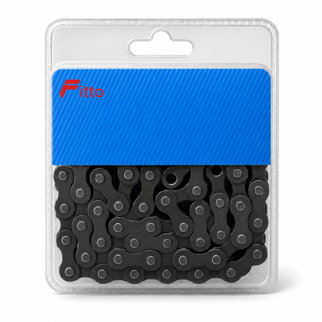 96 Pieces Bicycle Chains (Black)