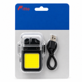 96 Pieces Rechargeable Lighters with Flashlight and USB Charging Cable (1 Set)