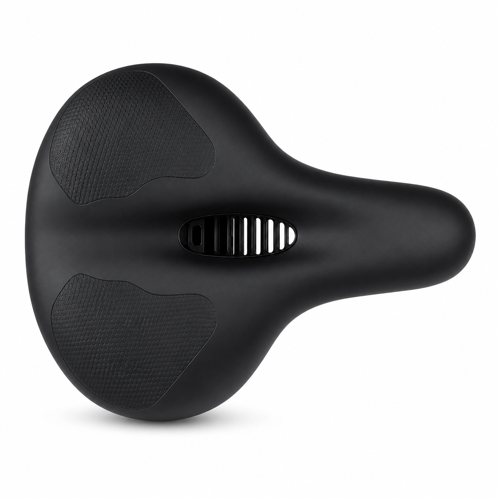 96 Pieces Bicycle Saddle Cover Cushions (Black Seat Pad for Cycling)