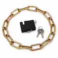 96 Pieces Metal Bicycle Chain Locks with Padlock and Keys (100 cm – 1 Set)