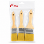 120 Pieces Paint Brush Sets (3 Pieces – Assorted Sizes 1 Inch – 1.5 Inch and 2 Inch – Wooden Handles)