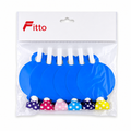 144 Pieces Blue Party Blowouts (6 Pieces – Festive Celebration Noisemakers)
