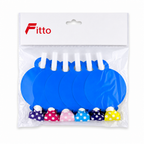 144 Pieces Blue Party Blowouts (6 Pieces – Festive Celebration Noisemakers)