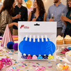 144 Pieces Blue Party Blowouts (6 Pieces – Festive Celebration Noisemakers)