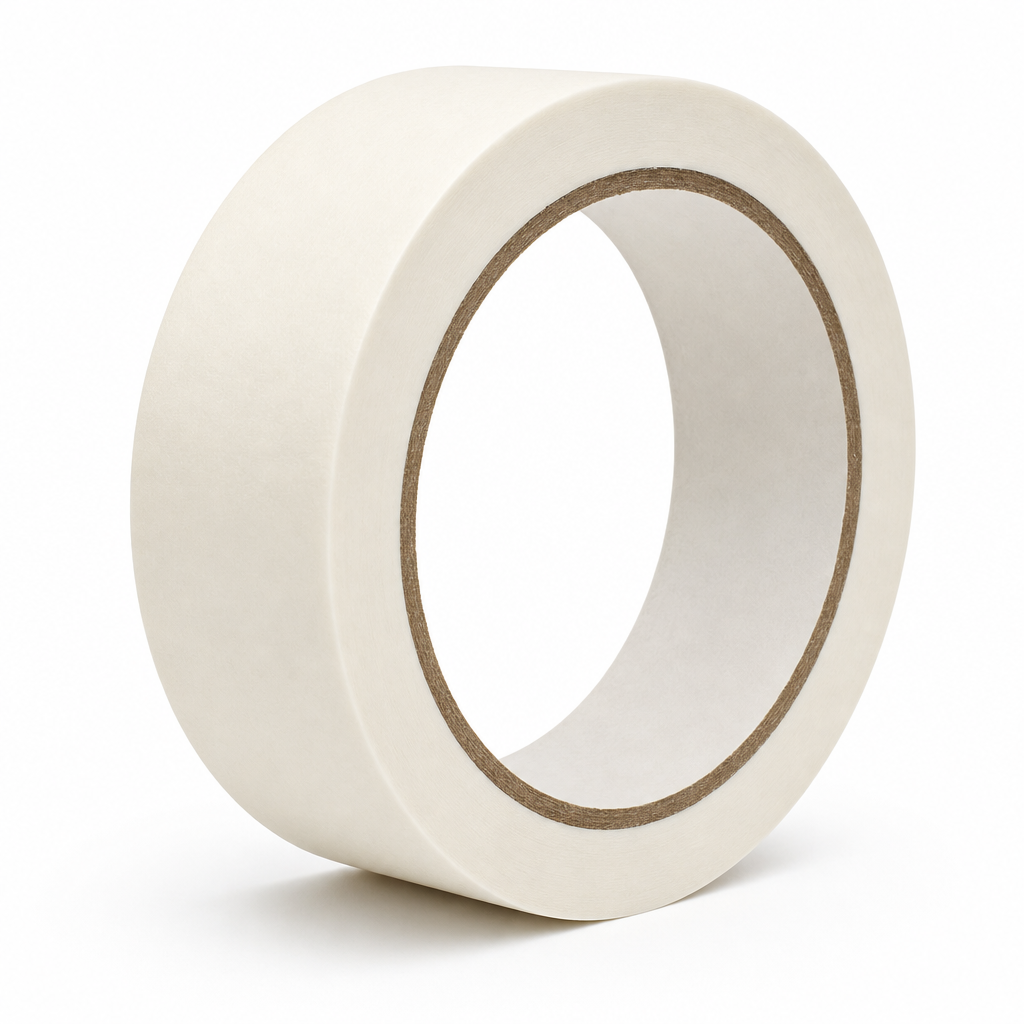120 Pieces White Masking Tapes (48 mm x 30 yd – Self-Adhesive Roll for Painting and Surface Protection)
