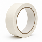 120 Pieces White Masking Tapes (48 mm x 30 yd – Self-Adhesive Roll for Painting and Surface Protection)