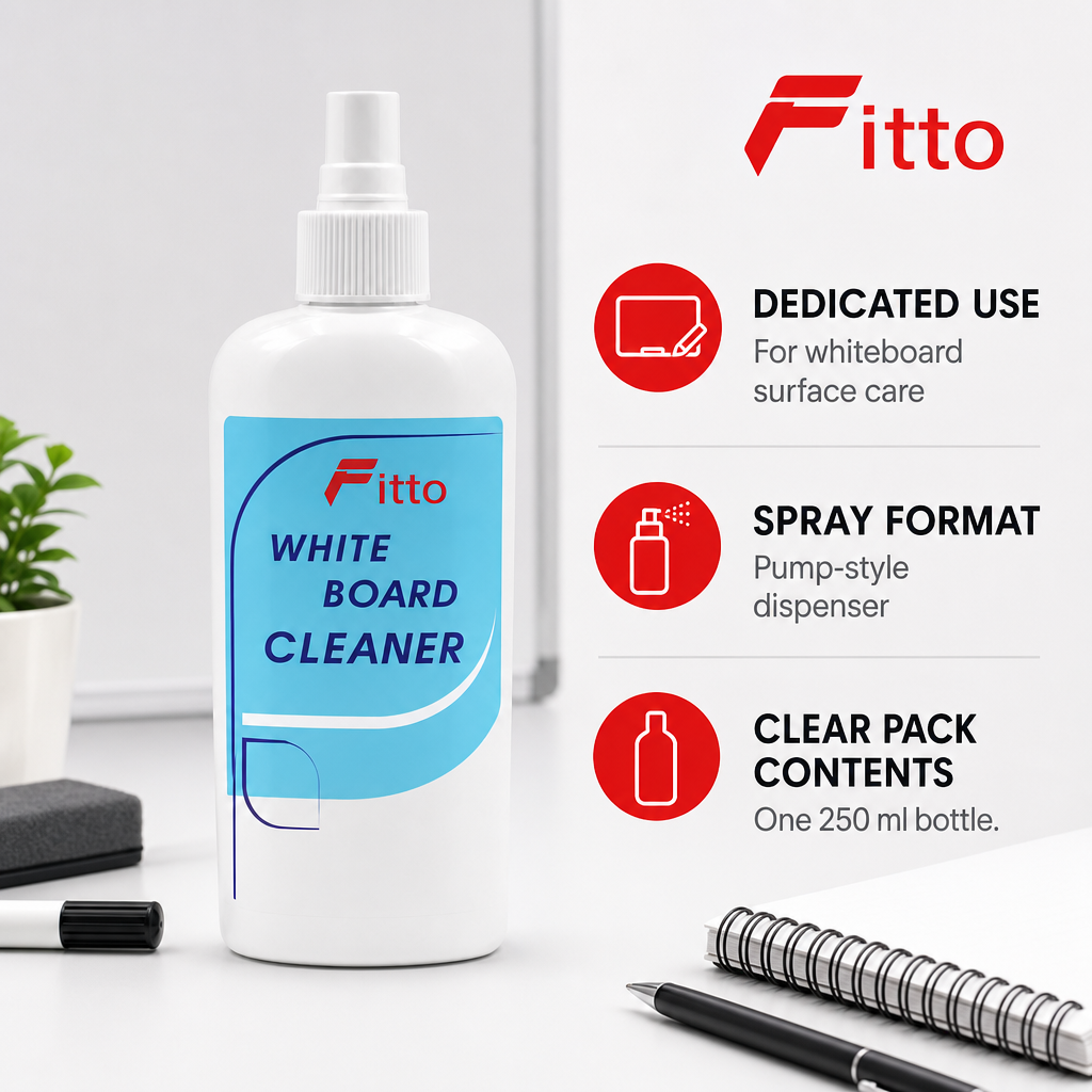 96 Pieces Whiteboard Cleaner Sprays (250 mlWhite)