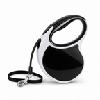 96 Pieces Black Retractable Dog Leashes (Handheld Walking Lead)