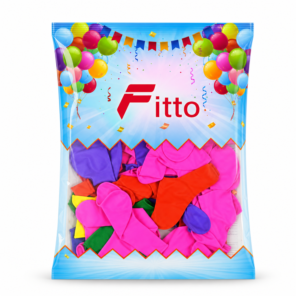 96 Pieces Assorted Latex Party Balloons (100 Pieces – Multicolour Decoration Set for Celebrations and Events)