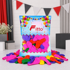 96 Pieces Assorted Latex Party Balloons (100 Pieces – Multicolour Decoration Set for Celebrations and Events)