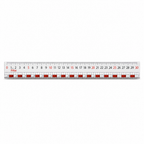 48 Pieces 30 cm Large-Number Rulers (Clear Printed Graduations for Measuring – Drawing and Desk Work)