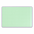 240 Pieces Green Grid Drainage Mats (Rectangular 45 x 30 cm)