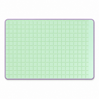 240 Pieces Green Grid Drainage Mats (Rectangular 45 x 30 cm)