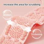 120 Pieces Silicone Body Scrubbers (Blue)